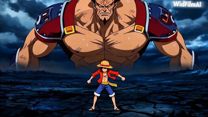 Luffy si kapten yang selalu melindungi kru & teman nya !