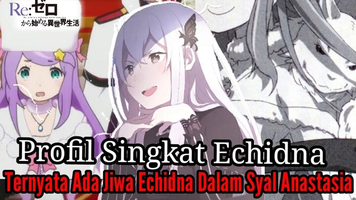 Profil Singkat Penyihir Keserakahan Echidna Ternyata Ada Jiwa Echidna dalam Syal Anastasia @Rezero