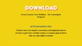 Dean Graziosi, Tony Robbins – The Launchpad Program – Free Download Courses