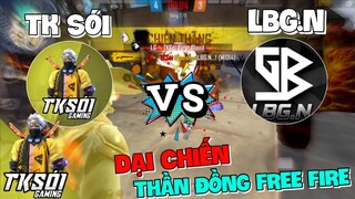 Thần Đồng Đại Chiến Free Fire - TK Sói Gaming Vs Lê Bình Gaming Mãnh Hổ Tranh Tài One Shot M1014