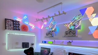 女朋友给我升级了电竞房！！！
