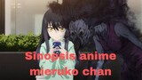 review anime mieruko chan genre's comedy,horor, supernatural, schooll dll