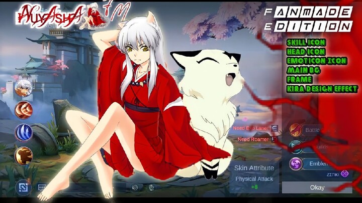 Inuyasha X Mobile Legend Collaboration Fanmade Skin🤗