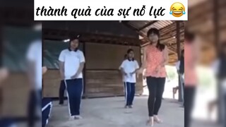 thành quả của sự nỗ lực