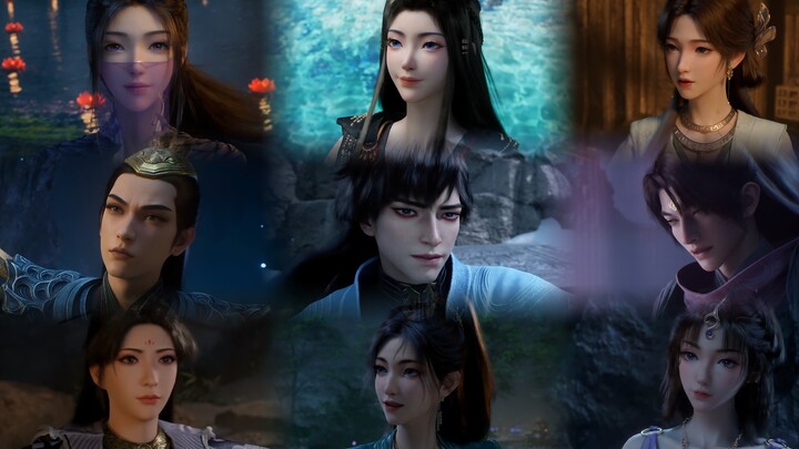 Sau khi Hàn Lập sinh ra đứa con, mọi người đều chúc phúc cho ông (Vương Xán và Lý Hóa Nguyên thêm và