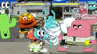 AN Mugen Request #2147: Gumball & Darwin VS Nicole & Richard