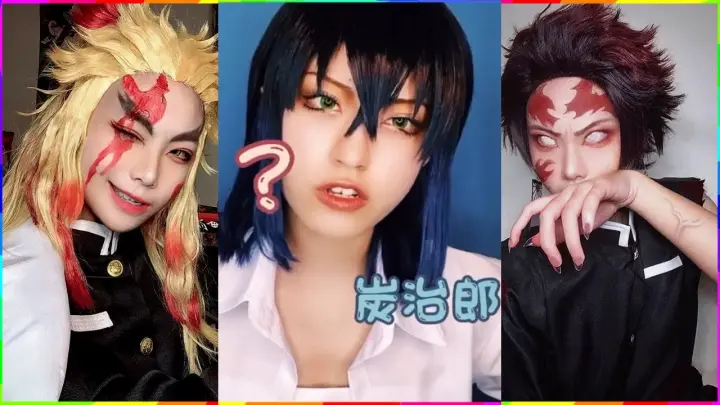 コスプレ Cosplay Make Tutorial 鬼滅の刃 堕姫 Kimetsunoyaiba Daki Bilibili