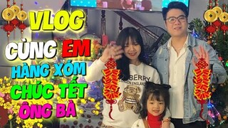 Vlog Free Fire : Cow TV Cùng Em Hàng Xóm Và Con Gái Hà My Đi Chúc Tết Tặng Kim Cương