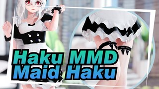 [Haku MMD] Maid Haku -- Excuse Me (If You Are Not Kind, You Cannot Meet This Video!)