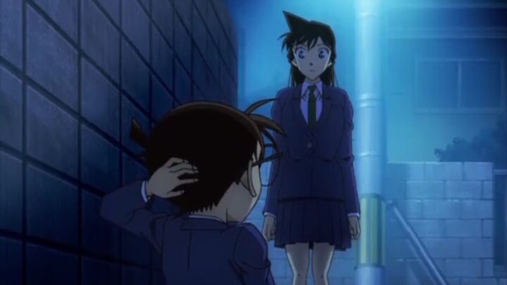 Detective Conan, because it's you, even if it's someone else pretending to be you, I'll put my guard