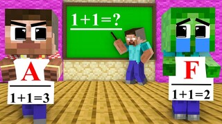 Monster School: Good Herobrine Become Hero - Sad Story but Happy ending - Minecraft Animation