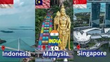 First international trip from India 2023 | Singapore , Indonesia & Malaysia trailer.