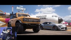 Toyota GR Supra x Logitech g29 - di jalan tanah! Forza Horizon 5