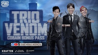 Trio Venom Cobain Bonus Pass I PUBG MOBILE INDONESIA