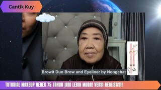 Bagus banget Makeup untuk Oma 75 Tahun