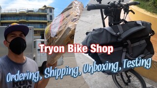 Tryon Bike Shop Online Purchase Plus Unboxing and Testing | Borough Bag