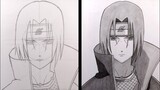 How to Draw Itachi Uchiha - Naruto