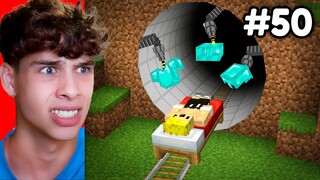 Probé Todas las Bases Secretas Ilegales en Minecraft