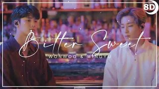 [8D]WONWOO X MINGYU 'Bittersweet (feat. LeeHi)'| BASS BOOSTED CONCERT EFFECT | USE HEADPHONES 🎧