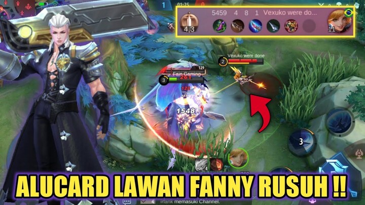 ALUCARD LAWAN FANNY!! BUFF DIRUSUHIN AUTO GUA KASIH PAHAM!!! - MOBILE LEGENDS
