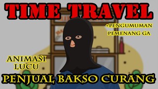 TIME TRAVEL PENJUAL BAKSO CURANG - ANIMASI LUCU | KARTUN LUCU