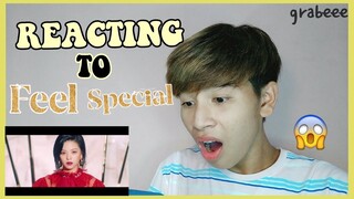 REACTING TO TWICE (트와이스) 'FEEL SPECIAL' (Philippines) (Grabehan!!!) | Sean Gervacio