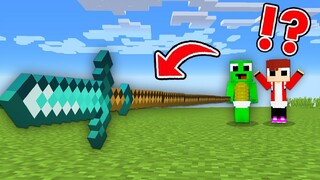 Mikey & JJ Survive With OP Items in Minecraft Challenge (Maizen Mizen Mazien) - FUNNY MOMENTS