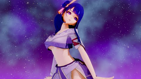 【Genshin Impact MMD/4K/60FPS】Raiden Ei 「Fullscreen ver」【LILAC】