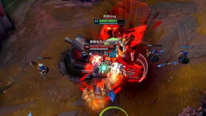 0-8 Darius vượt cấp solo hạ gục, 23-3 Olaf full đồ