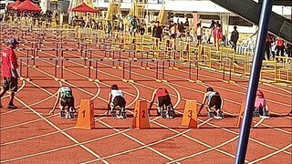 100m Hurdles Heat 2 Time Trial Palarong Pambansa 2024 Cebu City