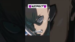 🔥ONE PUNCH MAN🔥😈 WHAT'S UP STATUS 😈😎 RESPECT 😎#anime #shorts #onepunchman