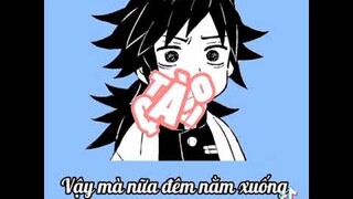 Tik Tok kimetsu no yaiba#5 chị này lồng tiếng đỉnh thật👍