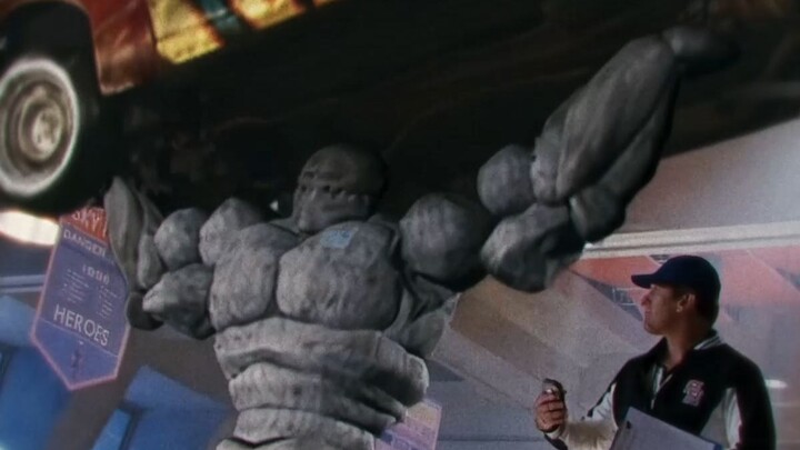 Superhero and sidekick