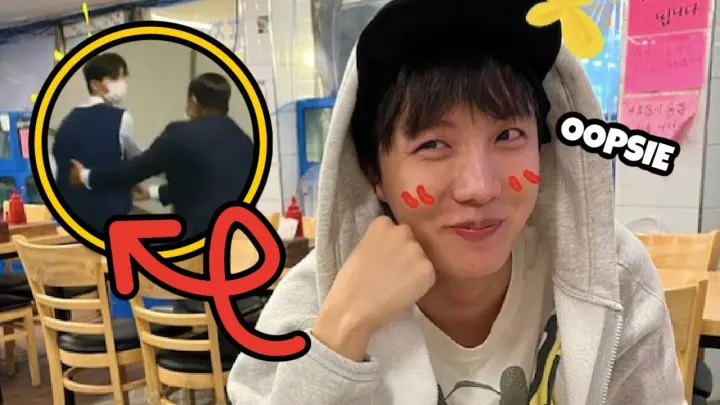Hobi's Bodyguard Saves Him From Embarrassing Mishap | Story Time