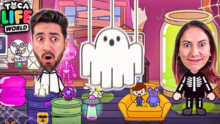 NOVO FANTASMA E SLIME GIGANTE DE HALLOWEEN no Toca Life