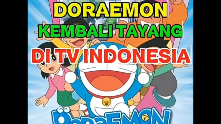 Kabar gembira, Doraemon kembali tayang di tv indonesia