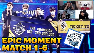 EPIC MOMENT PERJUANGAN EVOS DIVINE JUARA BERTAHAN FFIM AUTO BAR BAR MR 05 JADI MOST KILL