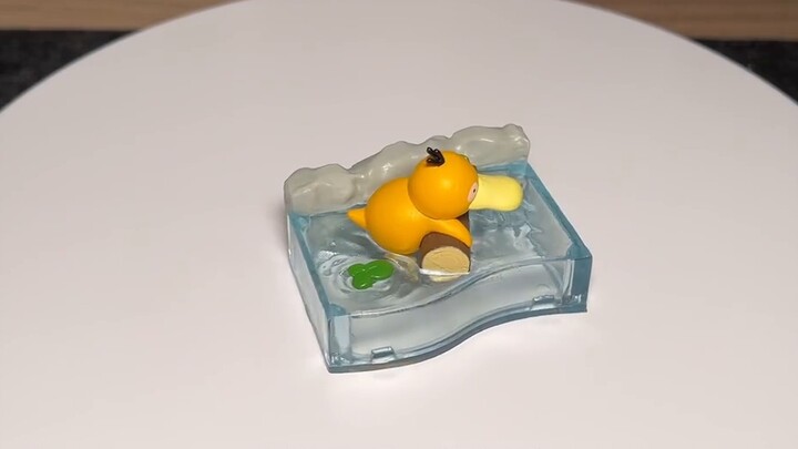 Re-Ment adegan miniatur Pokémon waktu senggang, istirahat di sungai berbagi