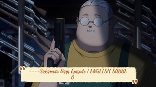 ----Sakamoto Days Episode 1 ENGLISH SUBBED----