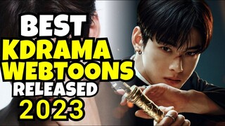Top 7 Latest Korean Drama Webtoons Released in 2023