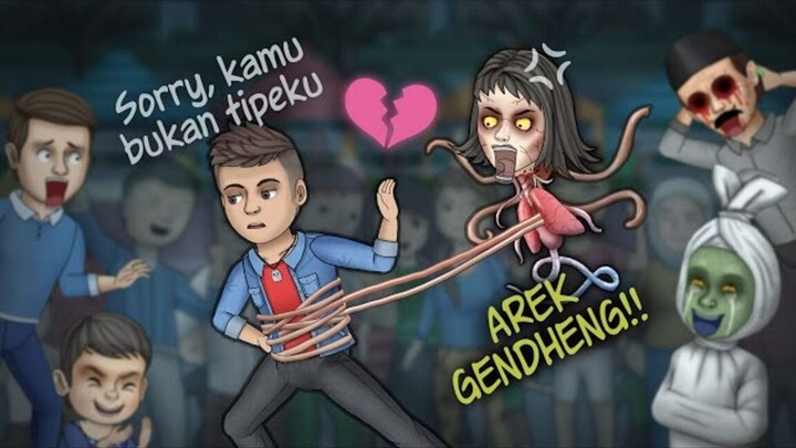 Ketika Cinta Kuyang Ditolak #HORORKOMEDI  Kartun Lucu, Kartun Hantu, Animasi Hor
