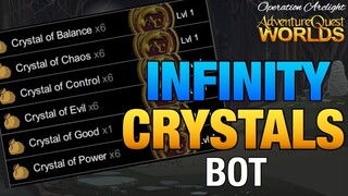 =AQW= INFINITY CRYSTALS BOT - CRYSTAL OF BALANCE, CHAOS, CONTROL, EVIL, GOOD AND POWER