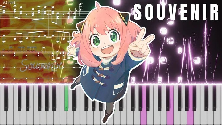 SOUVENIR - BUMP OF CHICKEN『SPY×FAMILY』Season 2 OP | Piano Arrangement (with Drums)