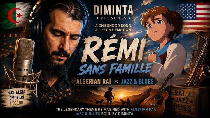 DIMINTA – Rimi ريمي  ❤️ | Algerian Raï, Jazz & Blues Reimagined