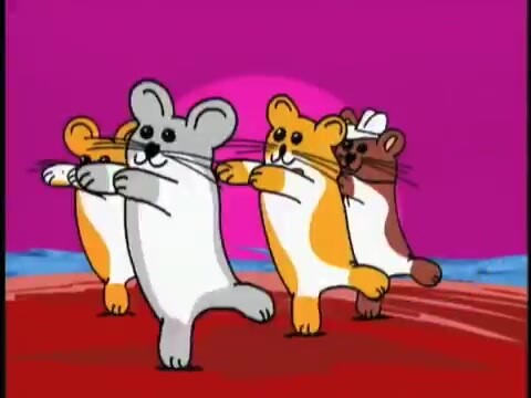 【Mengunggah ulang】The Hamster Dance Lagu Tikus Hamster