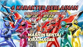 TEAMNYA TERLALU BERSINAR!!! BAHAS 6 AHLI KUMPULAN MASHIN SENTAI KIRAMAGER-KIRA GOO