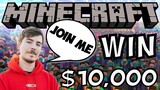 How to Join Minecraft MrBeast Gaming Challenge - (2021)