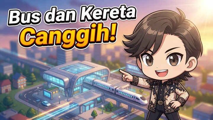 Stasiun Bus & Kereta Level Internasional!