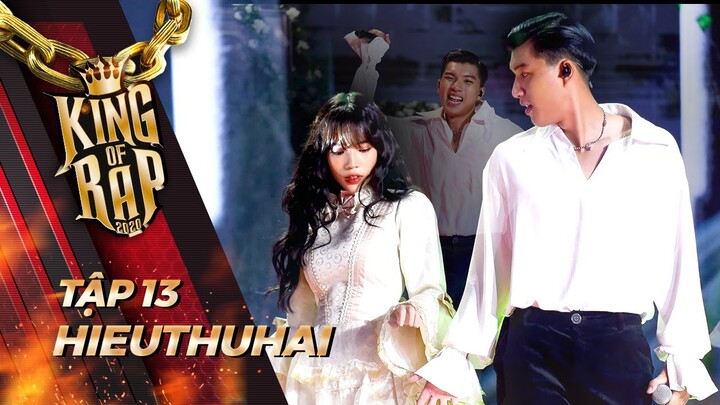 HIEUTHUHAI - LYLY "bắt tay nhau" dùng LỜI ĐƯỜNG MẬT "hớp hồn" khán giả | KING OF RAP Tập 13