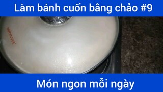 Làm bánh cuốn bằng chảo p9